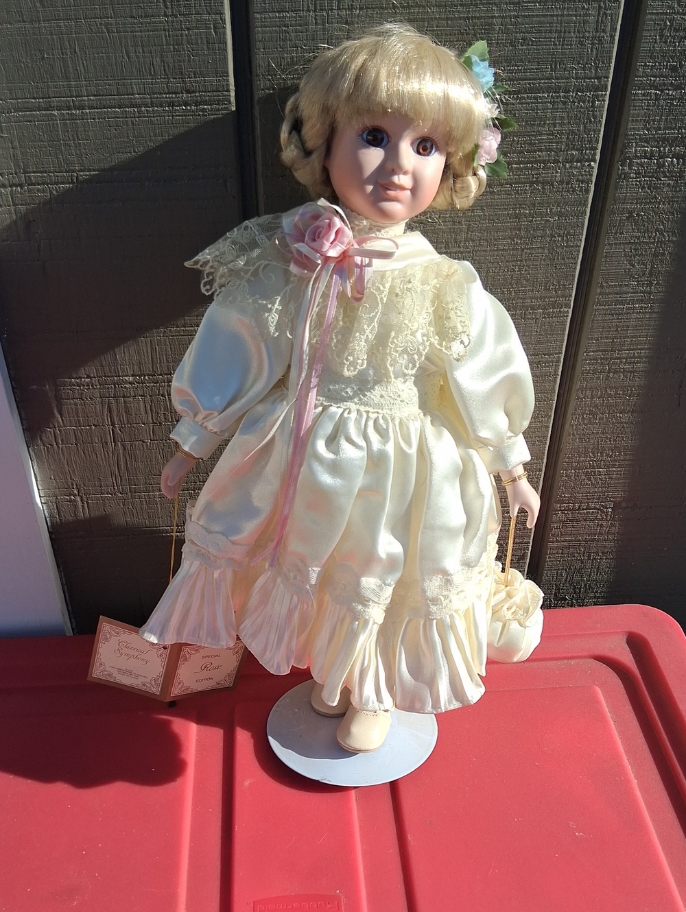 Porcelain Doll Nwt